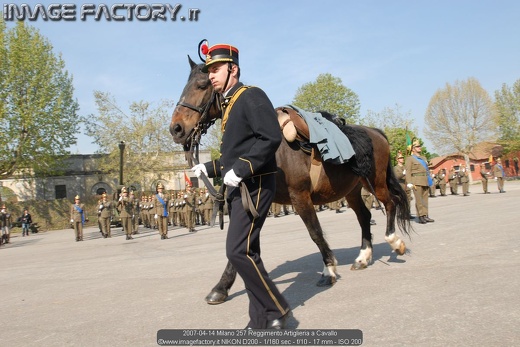 2007-04-14 Milano 257 Reggimento Artiglieria a Cavallo